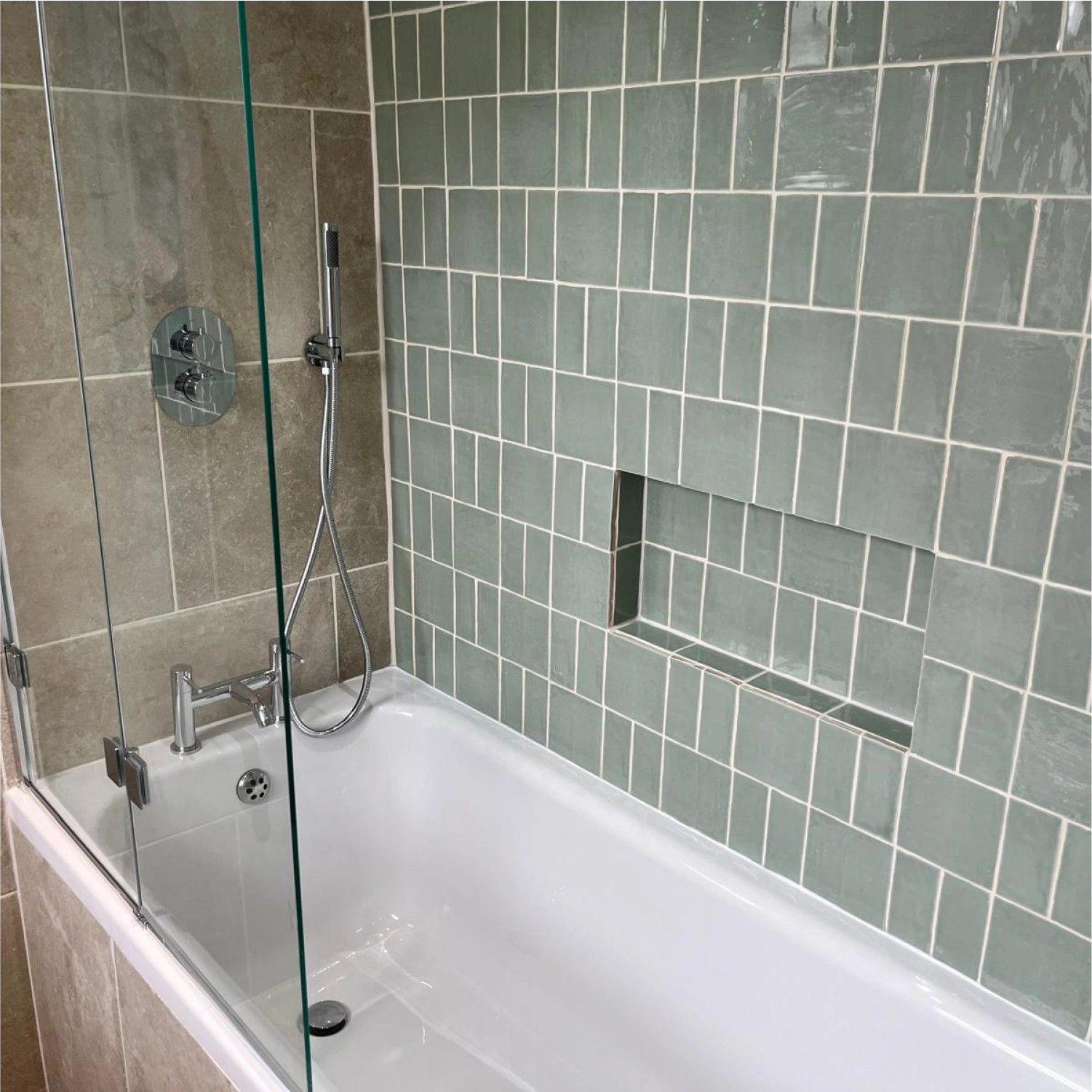 Vanity unit and basin image from completed renovation