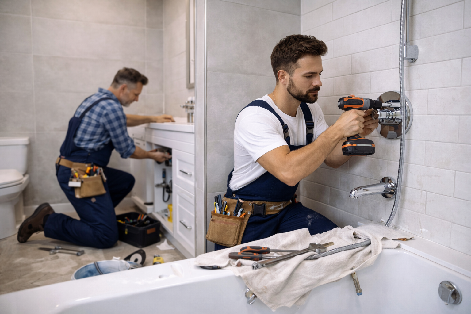 bathroom installation in London